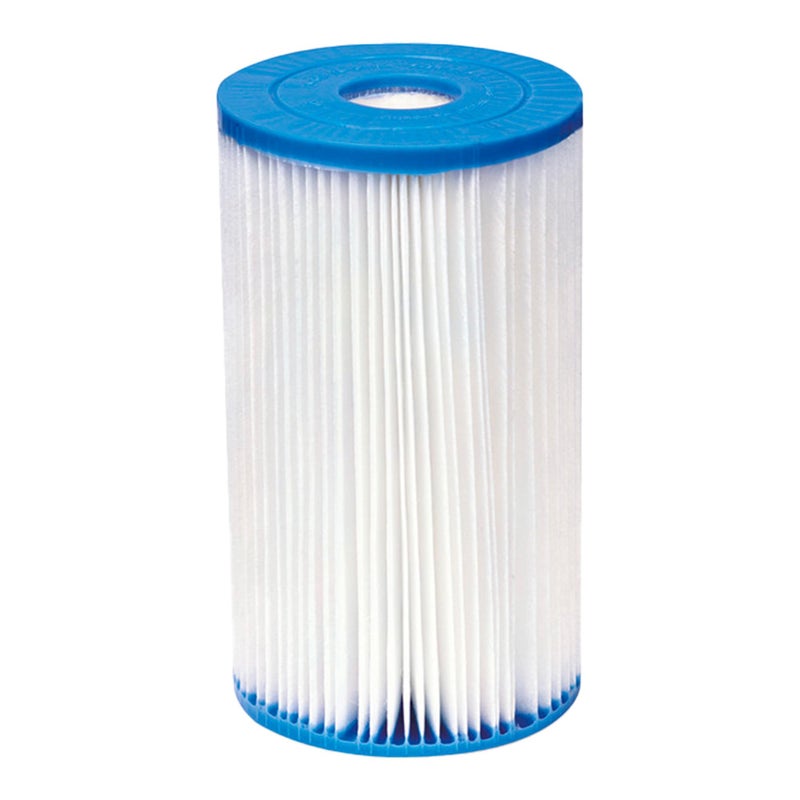 Intex 29005E Easy Set Swimming Pool Type B Replacement Easy Clean Dacron Material Filter Pump Cartridge, (2 Pack) - Image 2